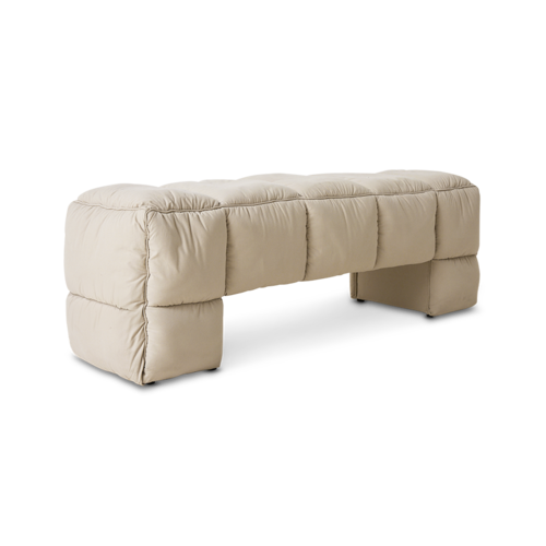 HKliving Puffy Lobbybank - Pebble HKliving Puffy Lobbybank - Pebble