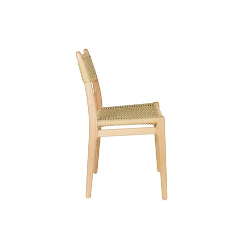 Dutchbone Stoel Cecile - Natural Dutchbone Stoel Cecile - Natural