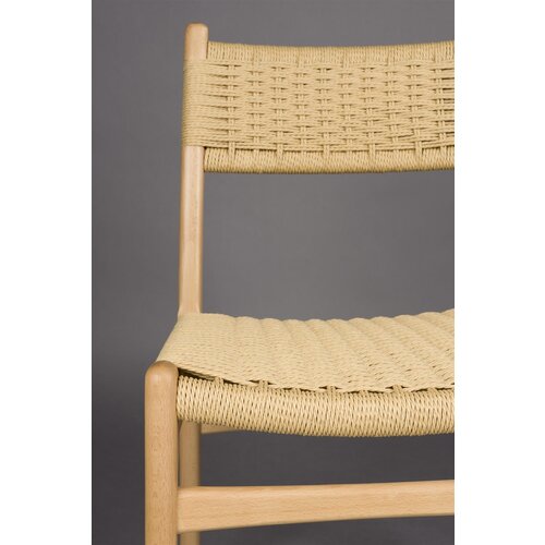 Dutchbone Stoel Cecile - Natural Dutchbone Stoel Cecile - Natural