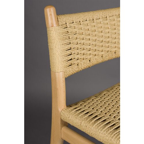 Dutchbone Barstoel Cecile - Natural Dutchbone Barstoel Cecile - Natural