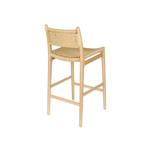 Dutchbone Barstoel Cecile - Natural Dutchbone Barstoel Cecile - Natural