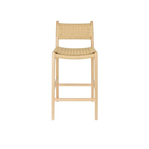 Dutchbone Barstoel Cecile - Natural Dutchbone Barstoel Cecile - Natural