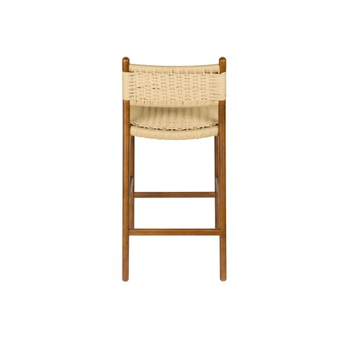 Dutchbone Barstoel Cecile - Walnut Dutchbone Barstoel Cecile - Walnut