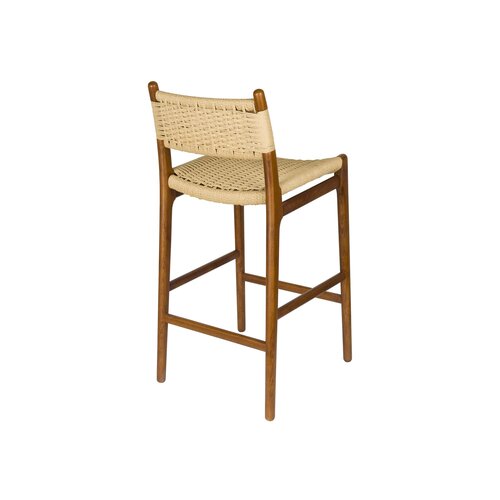 Dutchbone Barstoel Cecile - Walnut Dutchbone Barstoel Cecile - Walnut