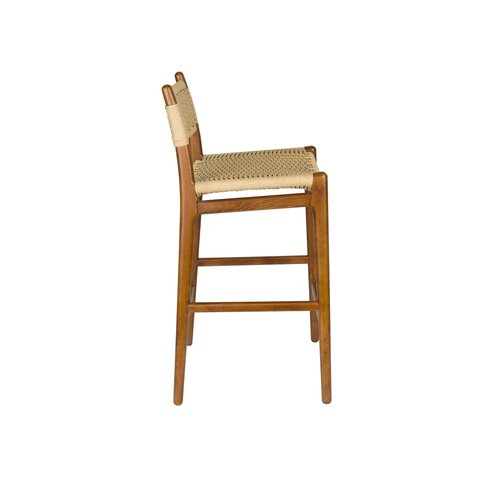 Dutchbone Barstoel Cecile - Walnut Dutchbone Barstoel Cecile - Walnut
