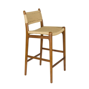 Dutchbone Barstoel Cecile - Walnut