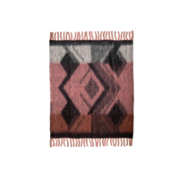 Soft Plaid - Burgundy 125 x 150 cm