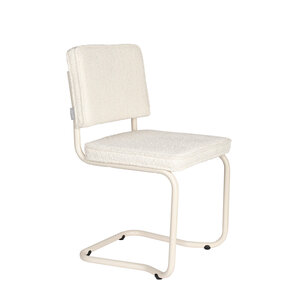 Zuiver Ridge Kink Stoel -  Soft Off White