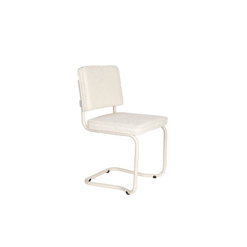 Zuiver Ridge Kink Stoel - Soft Off White Zuiver Ridge Kink Stoel - Soft Off White