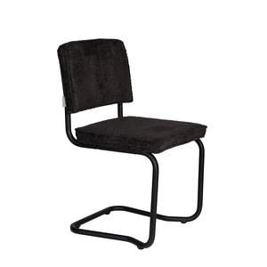 Zuiver Ridge Kink Stoel -  Soft Black