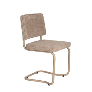 Zuiver Ridge Kink Stoel -  Soft Beige