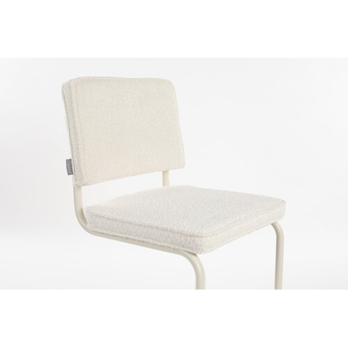 Zuiver Ridge Kink Stoel -  Soft Off White