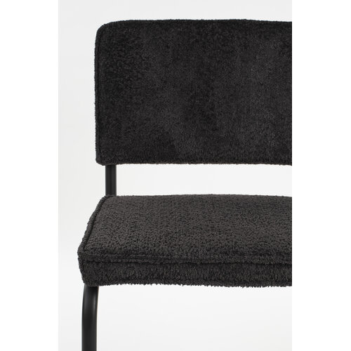 Zuiver Ridge Kink Stoel -  Soft Black