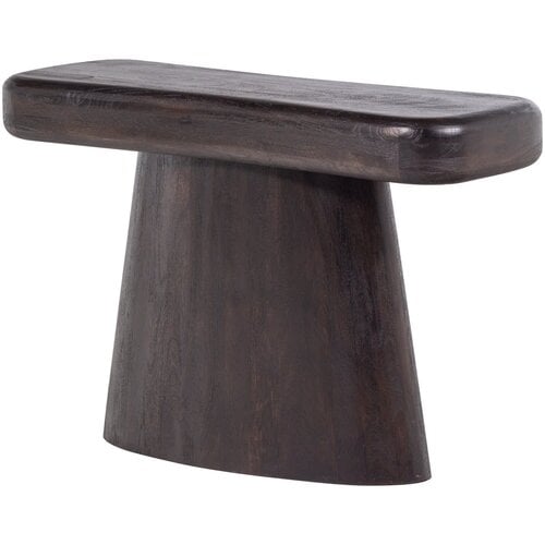 Woood Consoletafel Amco - Mango Hout Zwart Woood Consoletafel Amco - Mango Hout Zwart