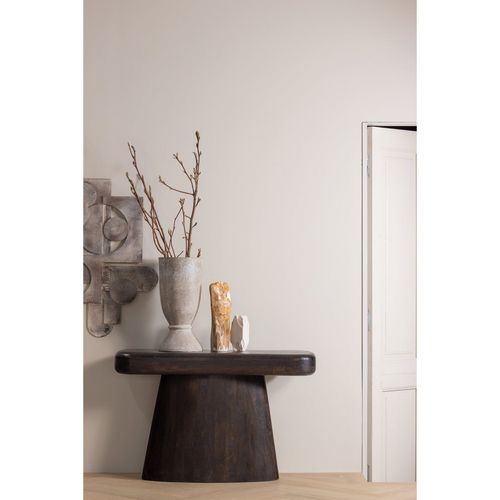 Woood Consoletafel Amco - Mango Hout Zwart