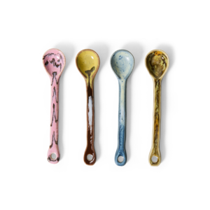 HKliving Spoons 70s - Sketch (Set van 4)