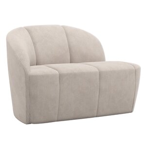 Woood Bankje Mojo Links - Rib Écru Woood Bankje Mojo Links - Rib Écru