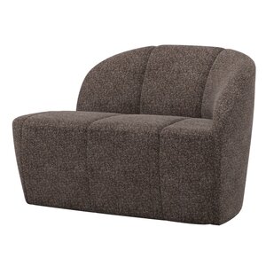 Woood Bankje Mojo Rechts - Wollig Bruin Woood Bankje Mojo Rechts - Wollig Bruin