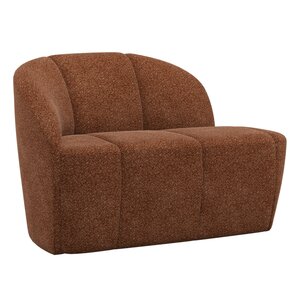 Woood Bankje Mojo Links - Wollig Roestbruin Woood Bankje Mojo Links - Wollig Roestbruin