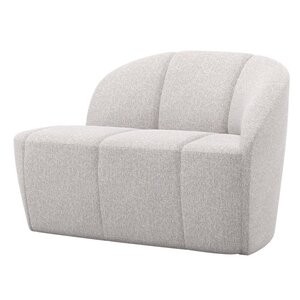 Woood Bankje Mojo Rechts - Bouclé Écru Melange Woood Bankje Mojo Rechts - Bouclé Écru Melange