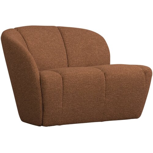Woood Bankje Mojo Links - Bouclé Roestbruin Melange