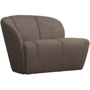 Woood Bankje Mojo Links - Bouclé Bruin Melange Woood Bankje Mojo Links - Bouclé Bruin Melange