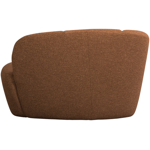 Woood Bankje Mojo Links - Bouclé Roestbruin Melange