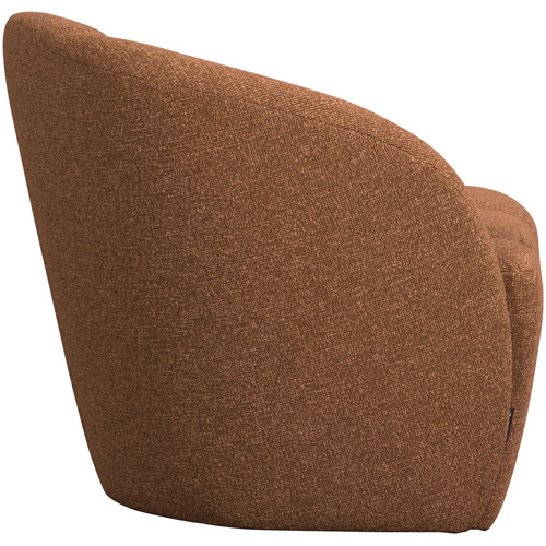 Woood Bankje Mojo Links - Bouclé Roestbruin Melange