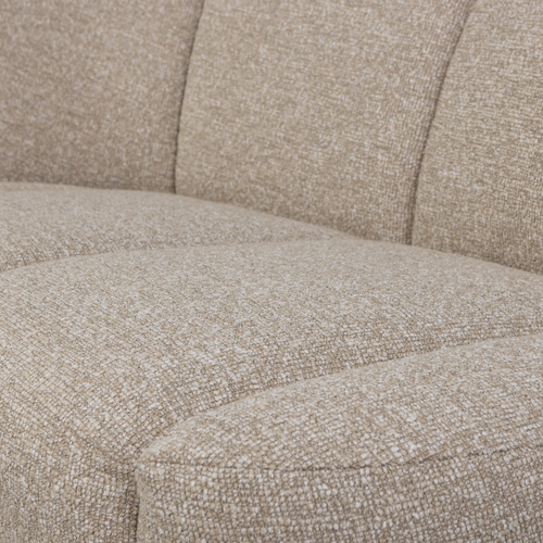 Woood Bankje Mojo Links - Bouclé Beige Melange