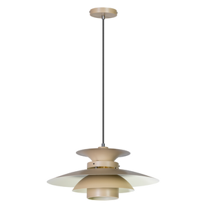 ETH Potenza hanglamp 50cm 1x E27 zand ETH Potenza hanglamp 50cm 1x E27 zand