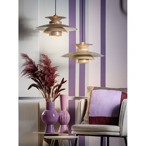ETH Potenza hanglamp 50cm 1x E27 zand ETH Potenza hanglamp 50cm 1x E27 zand