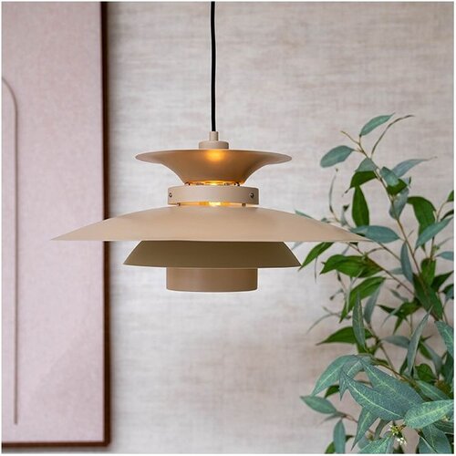 ETH Potenza hanglamp 50cm 1x E27 zand ETH Potenza hanglamp 50cm 1x E27 zand
