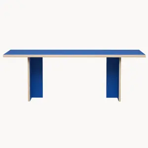 HKliving Toonzaalmodel Eettafel Blue - 220 x 90 cm