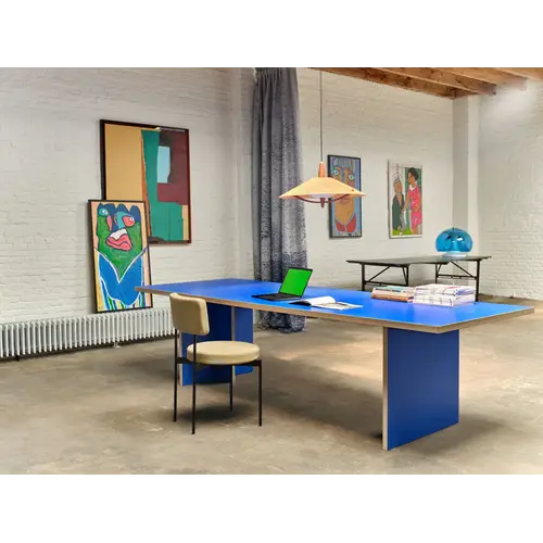 HKliving Toonzaalmodel Eettafel Blue - 220 x 90 cm