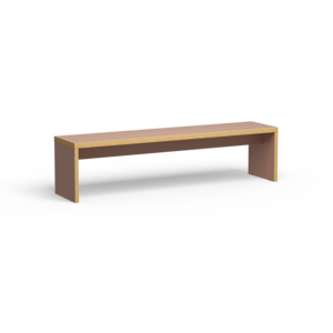 HKliving Bench Clay - 180 cm