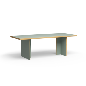 HKliving Eettafel Pale Green - 220 x 90 cm