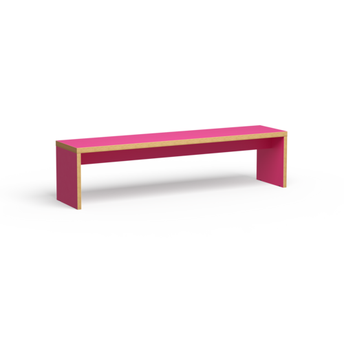 HKliving Bench Raspberry - 180 cm HKliving Bench Raspberry - 180 cm