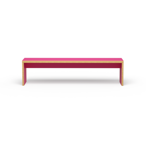 HKliving Bench Raspberry - 180 cm HKliving Bench Raspberry - 180 cm