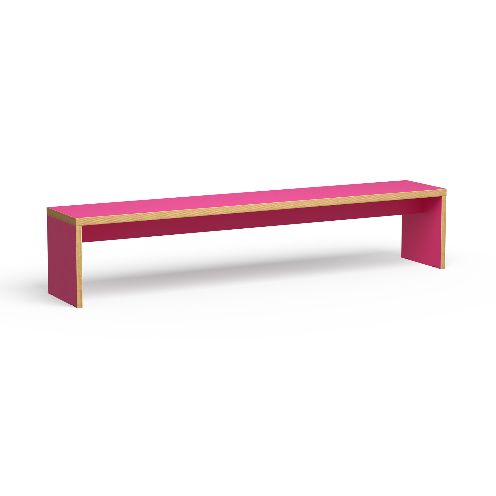 Bench Raspberry - 220 cm - Umber & Smoke