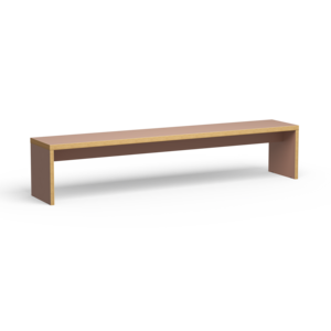 HKliving Bench Clay - 220 cm HKliving Bench Clay - 220 cm