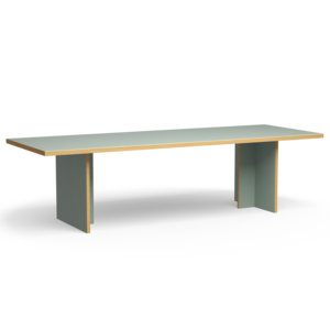 HKliving Eettafel Pale Green - 280 x 100 cm