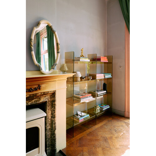 HKliving Wandrek Olive Green - Acryl 160 cm