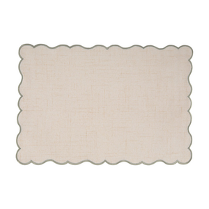 Tiseco Placemat NOURA - linnen - 30x43 cm, taupe Tiseco Placemat NOURA - linnen - 30x43 cm, taupe