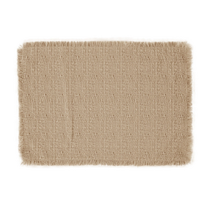 Tiseco Placemat Lina - Zand 33 x 45 cm Tiseco Placemat Lina - Zand 33 x 45 cm