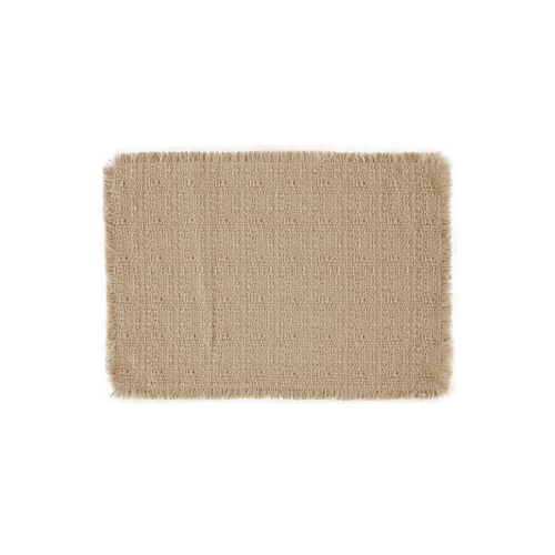 Tiseco Placemat Lina - Zand 33 x 45 cm Tiseco Placemat Lina - Zand 33 x 45 cm