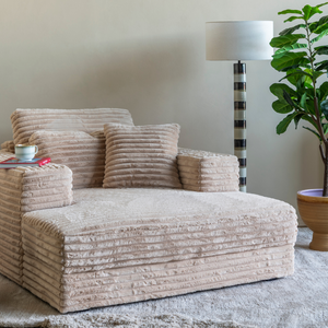 COMF Collection Vienna zetel: Divan 2 Armen - Ermine 26