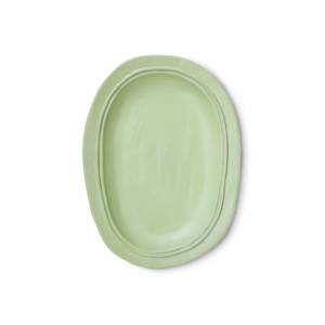 HKliving Serveerschaal in Keramiek - Mint