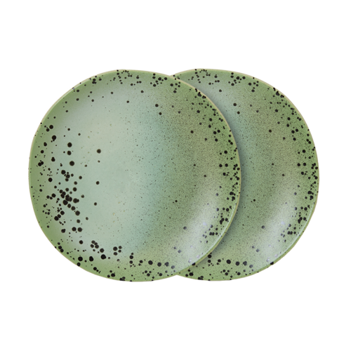 HKliving Set van 2 Bordjes 70s - Fleck