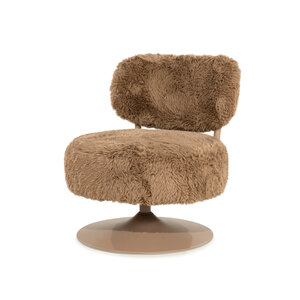 Draaifauteuil Furlo - Taupe Draaifauteuil Furlo - Taupe
