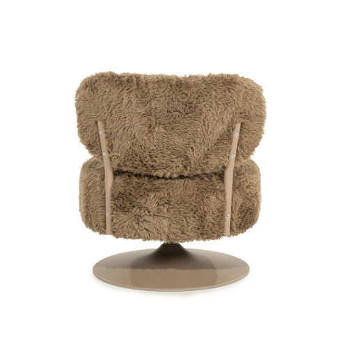 Draaifauteuil Furlo - Taupe